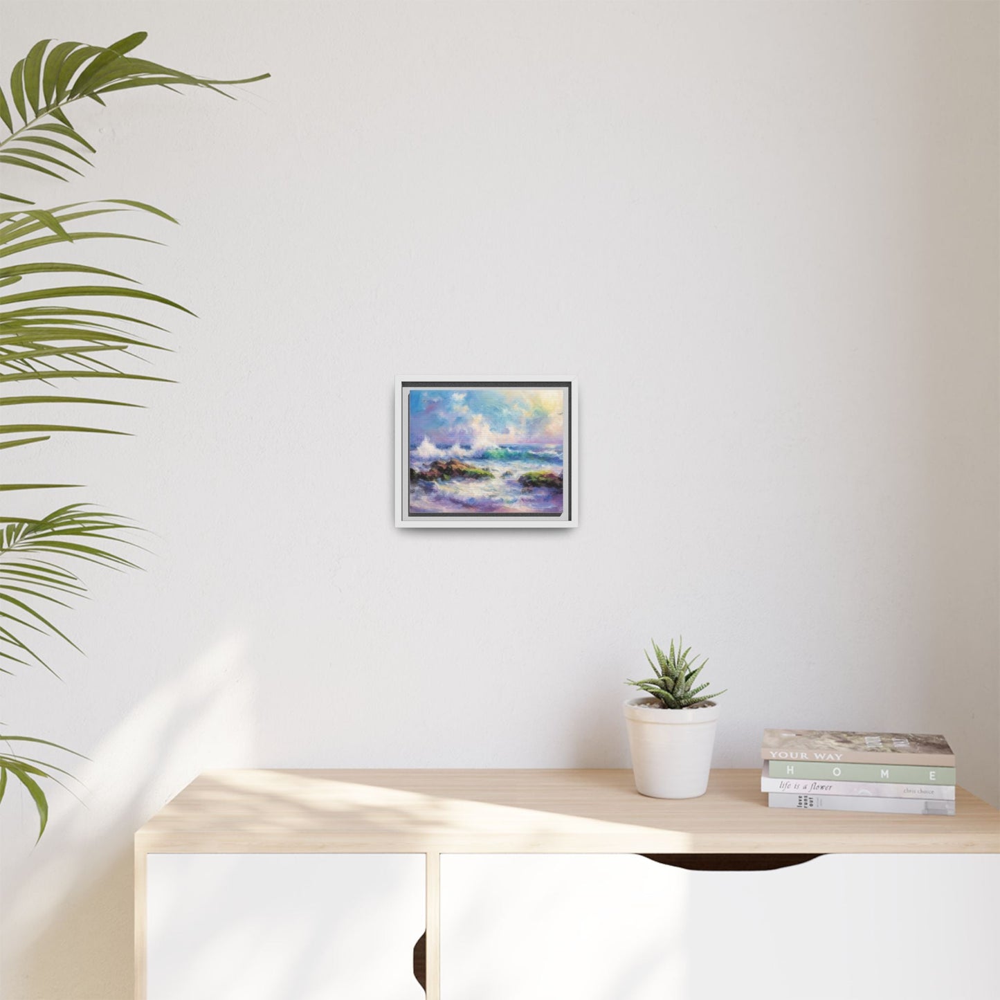Achill Shoreline wcol wall art showcasing the stunning Irish coastal landscape, printed on high-quality canvas for a timeless and serene addition to your home décor.