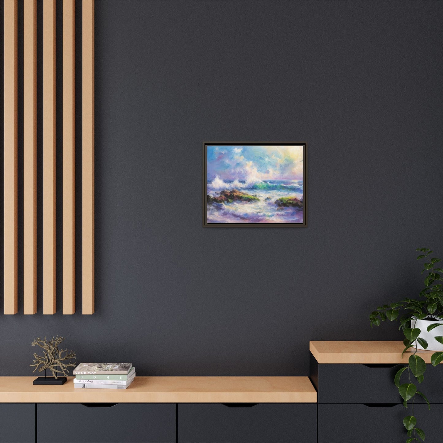 Achill Shoreline wcol wall art showcasing the stunning Irish coastal landscape, printed on high-quality canvas for a timeless and serene addition to your home décor.