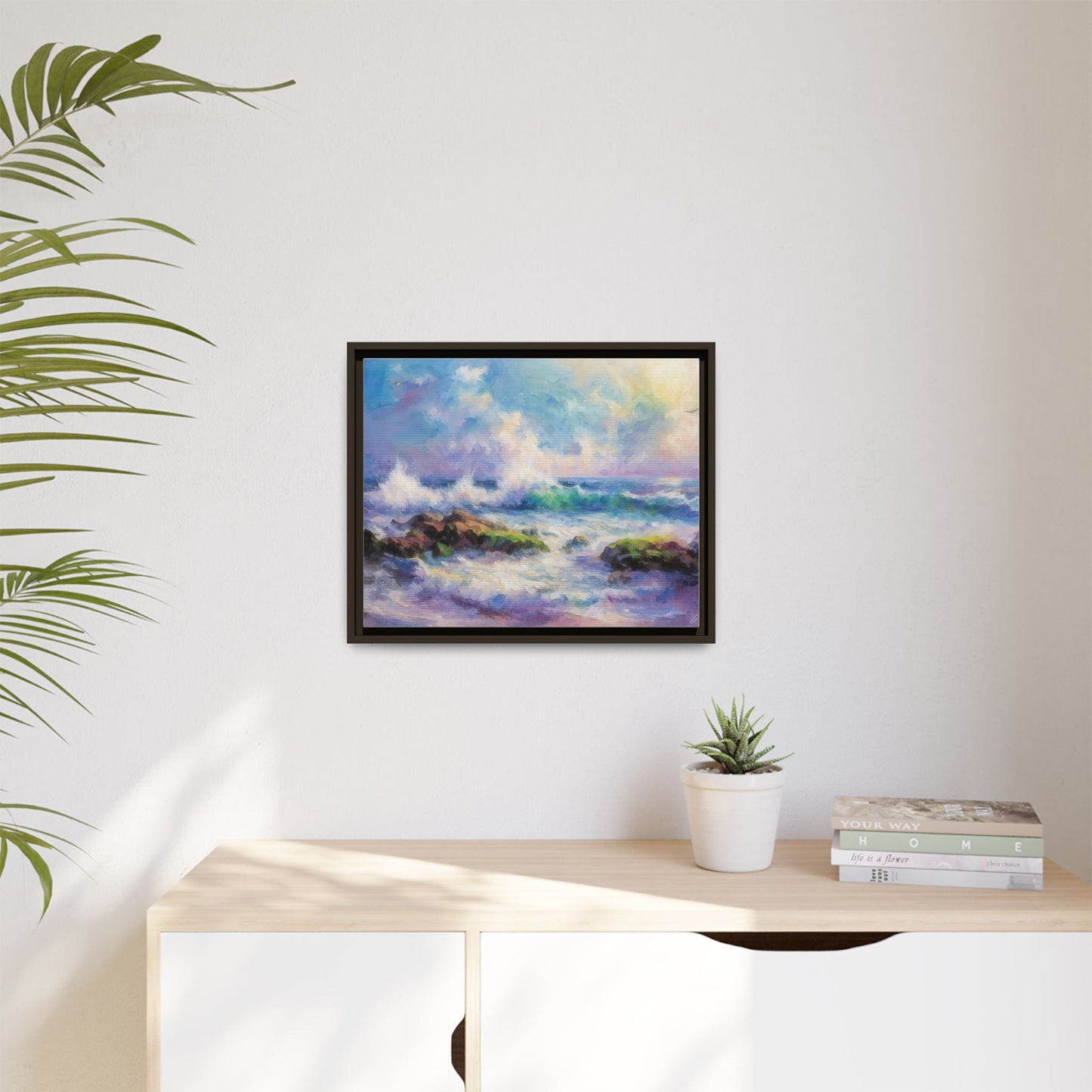 Achill Shoreline wcol wall art showcasing the stunning Irish coastal landscape, printed on high-quality canvas for a timeless and serene addition to your home décor.