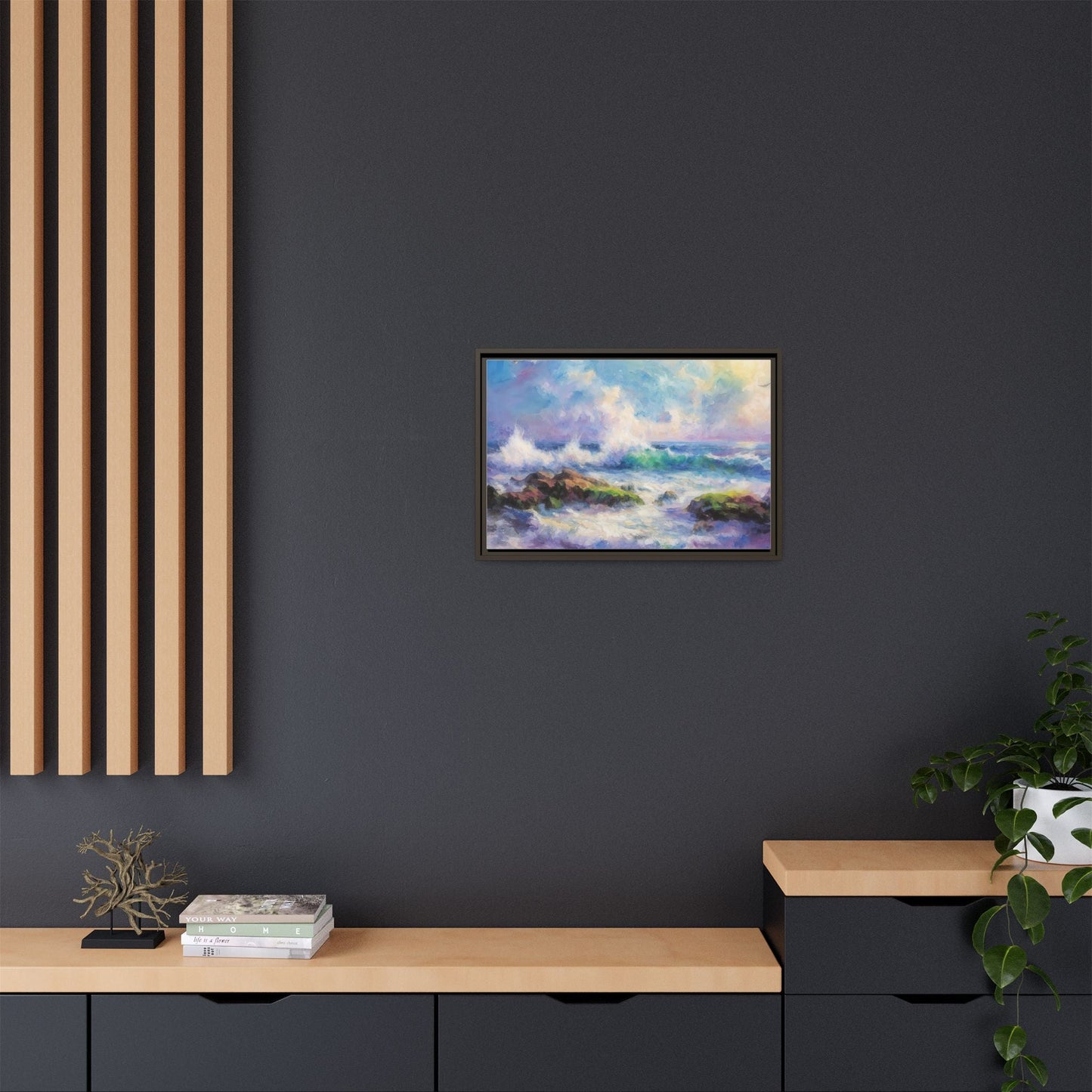 Achill Shoreline wcol wall art showcasing the stunning Irish coastal landscape, printed on high-quality canvas for a timeless and serene addition to your home décor.