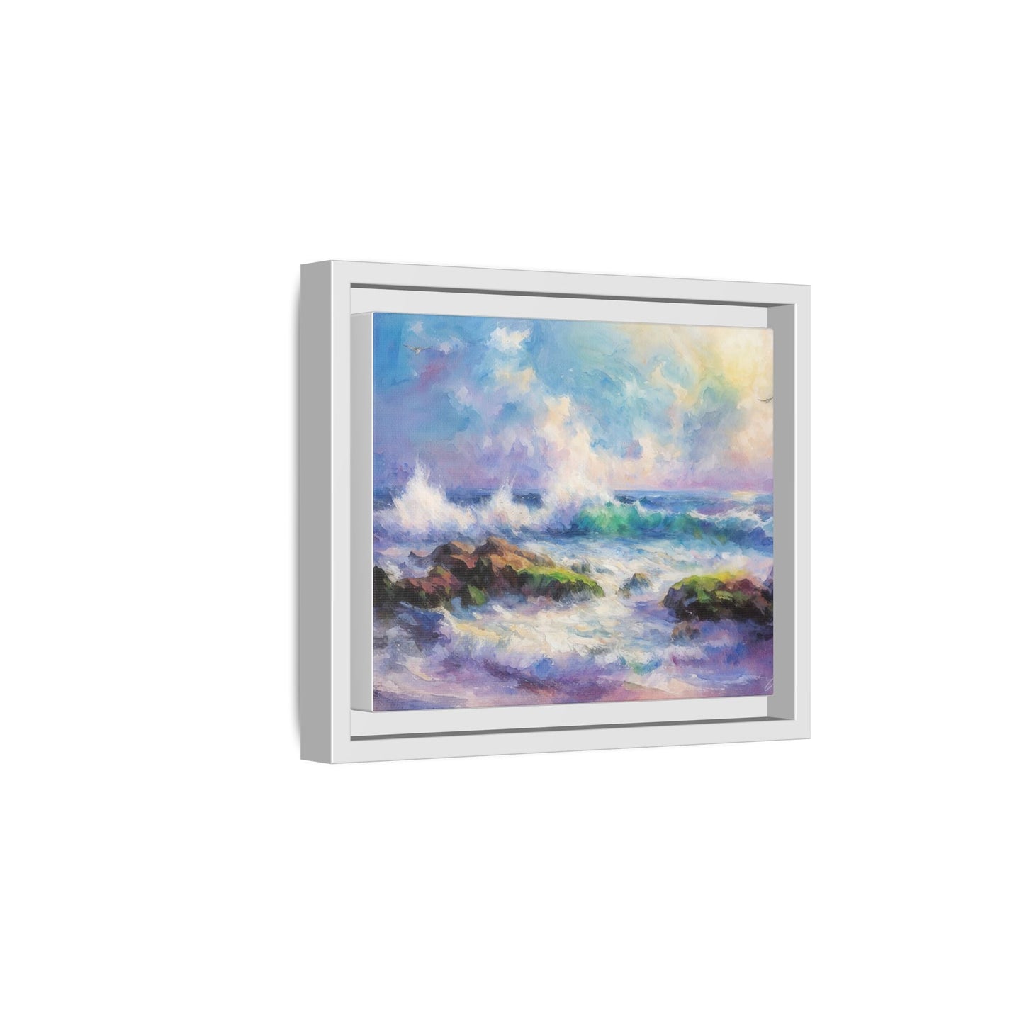 Achill Shoreline wcol wall art showcasing the stunning Irish coastal landscape, printed on high-quality canvas for a timeless and serene addition to your home décor.