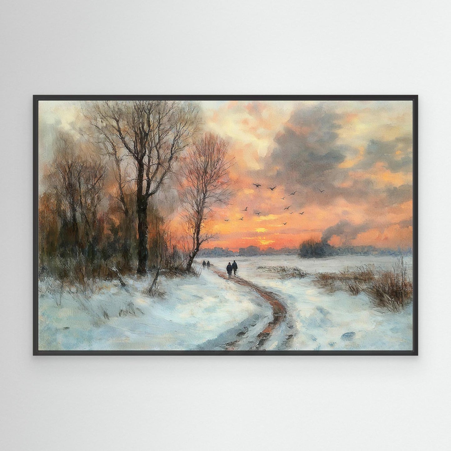 Bare Winter Trees