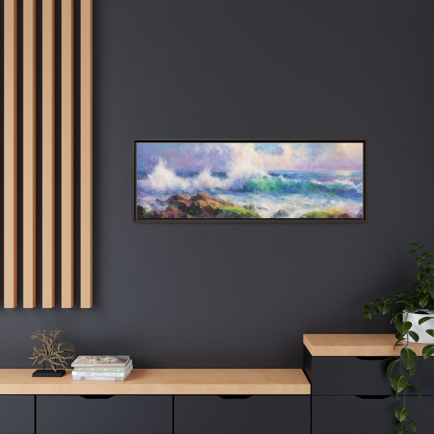 Achill Shoreline wcol wall art showcasing the stunning Irish coastal landscape, printed on high-quality canvas for a timeless and serene addition to your home décor.