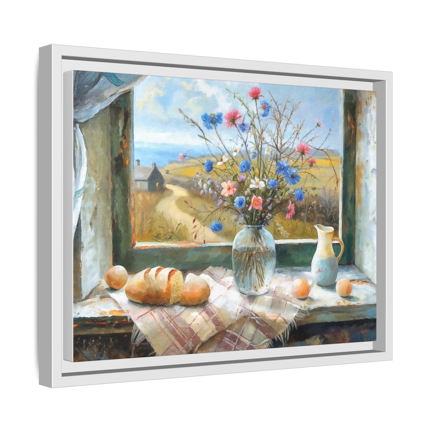 Easkey Shore - Serene Coastal Landscape Canvas Print for all spaces Décor