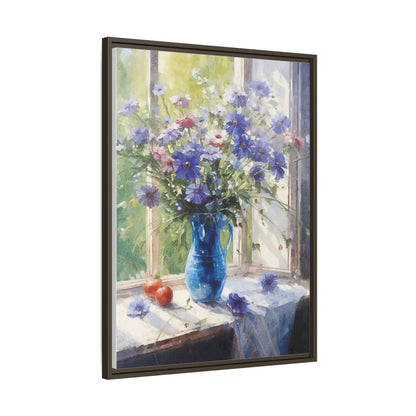 Cornflowers in a Vase