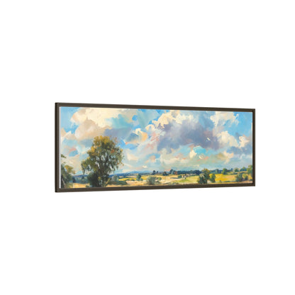 Summer Fields County Mayo Wall Art - Vibrant Irish Landscape Canvas Print