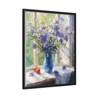 Cornflowers in a Vase