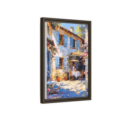 Café Tables Frame – Elegant Pinewood Art Frame