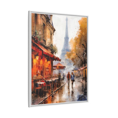 Eiffel Tower wall art featuring the iconic Paris landmark, printed on high-quality canvas to bring timeless beauty and elegance to your home décor.