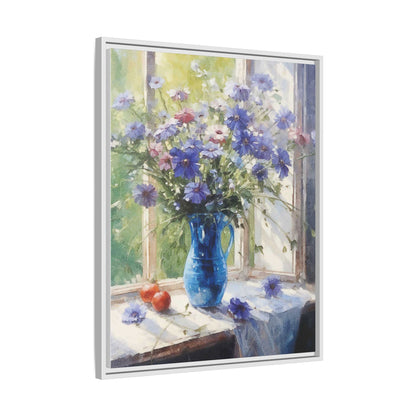 Cornflowers in a Vase