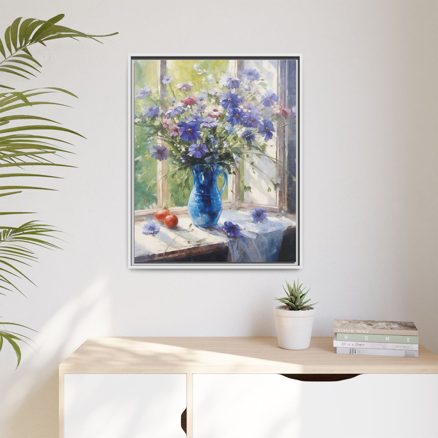 Cornflowers in a Vase