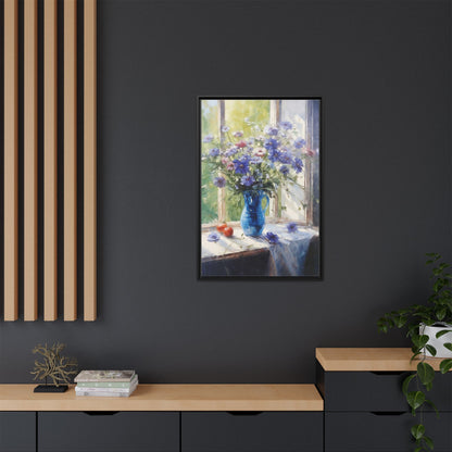 Cornflowers in a Vase