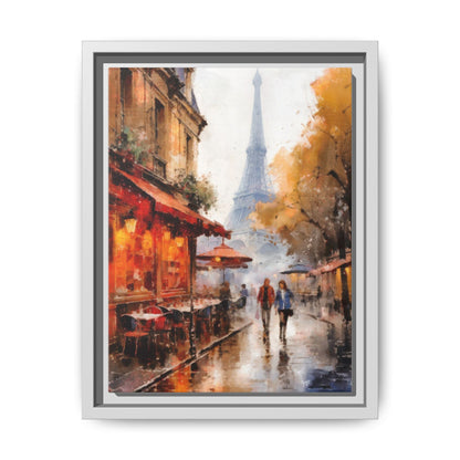 Eiffel Tower, Paris wall art featuring the iconic Paris landmark, printed on high-quality canvas to bring timeless beauty and elegance to your home décor.