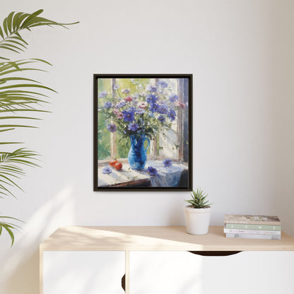 Cornflowers in a Vase