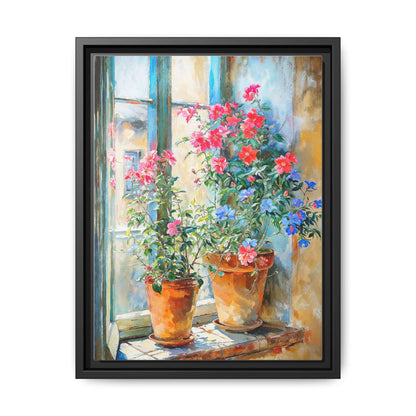 Summer Pots Wall Art - Vibrant Floral Pots for Fresh Home Décor