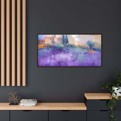 Tuscany Wall Art - Beautiful Italian Landscape Canvas Print for Home Décor