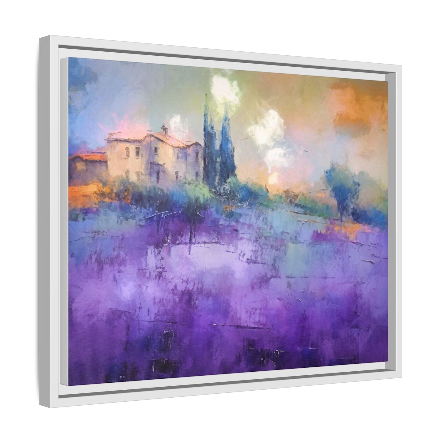 Tuscany Wall Art - Beautiful Italian Landscape Canvas Print for Home Décor