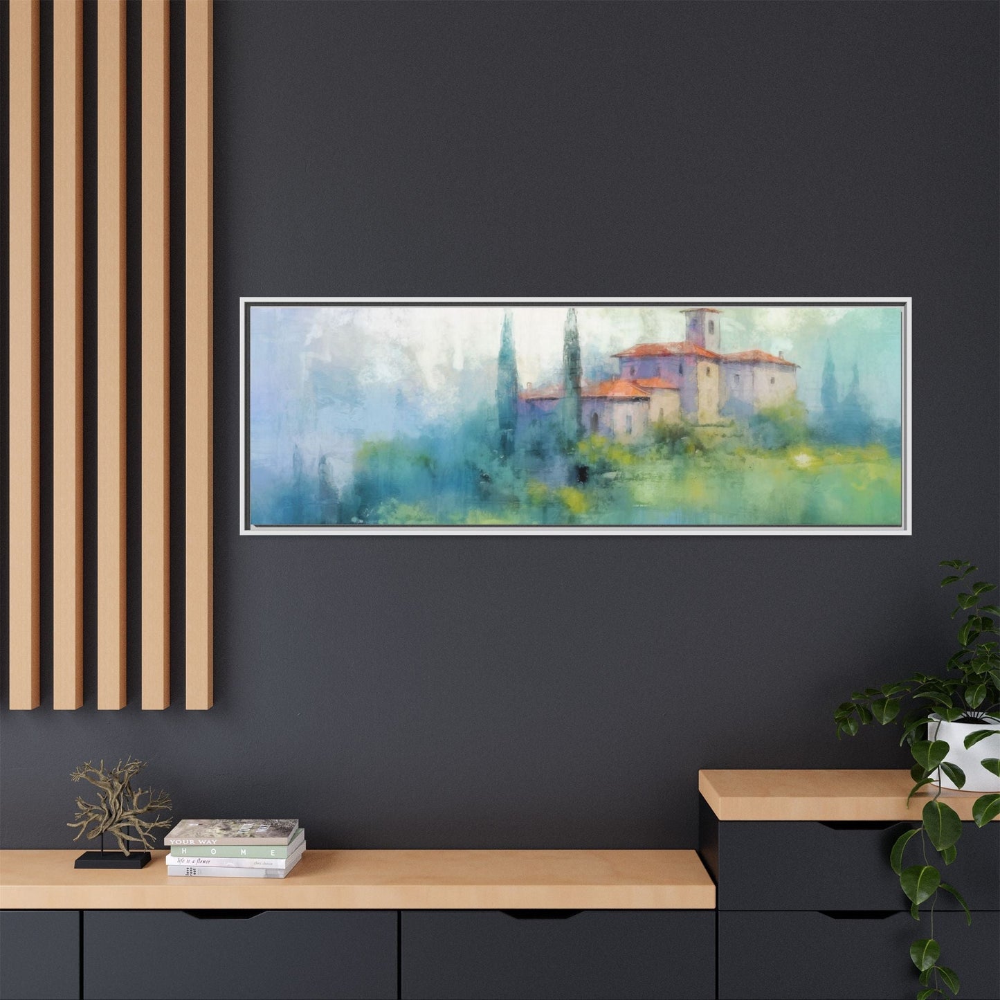 Tuscany XII - Beautiful Italian Landscape Canvas Print for Home, Office, or Living Room Décor