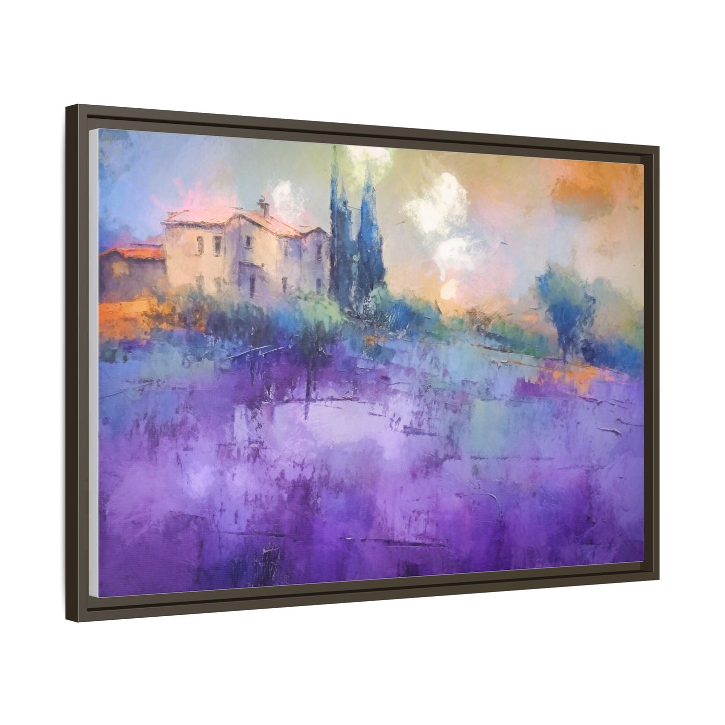 Tuscany Wall Art - Beautiful Italian Landscape Canvas Print for Home Décor