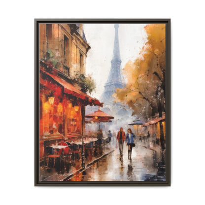 Eiffel Tower wall art featuring the iconic Paris landmark, printed on high-quality canvas to bring timeless beauty and elegance to your home décor.