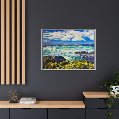 Ballyglass Lighthouse Erris wall art featuring the stunning coastal lighthouse, framed in premium materials for a perfect addition to any living space.