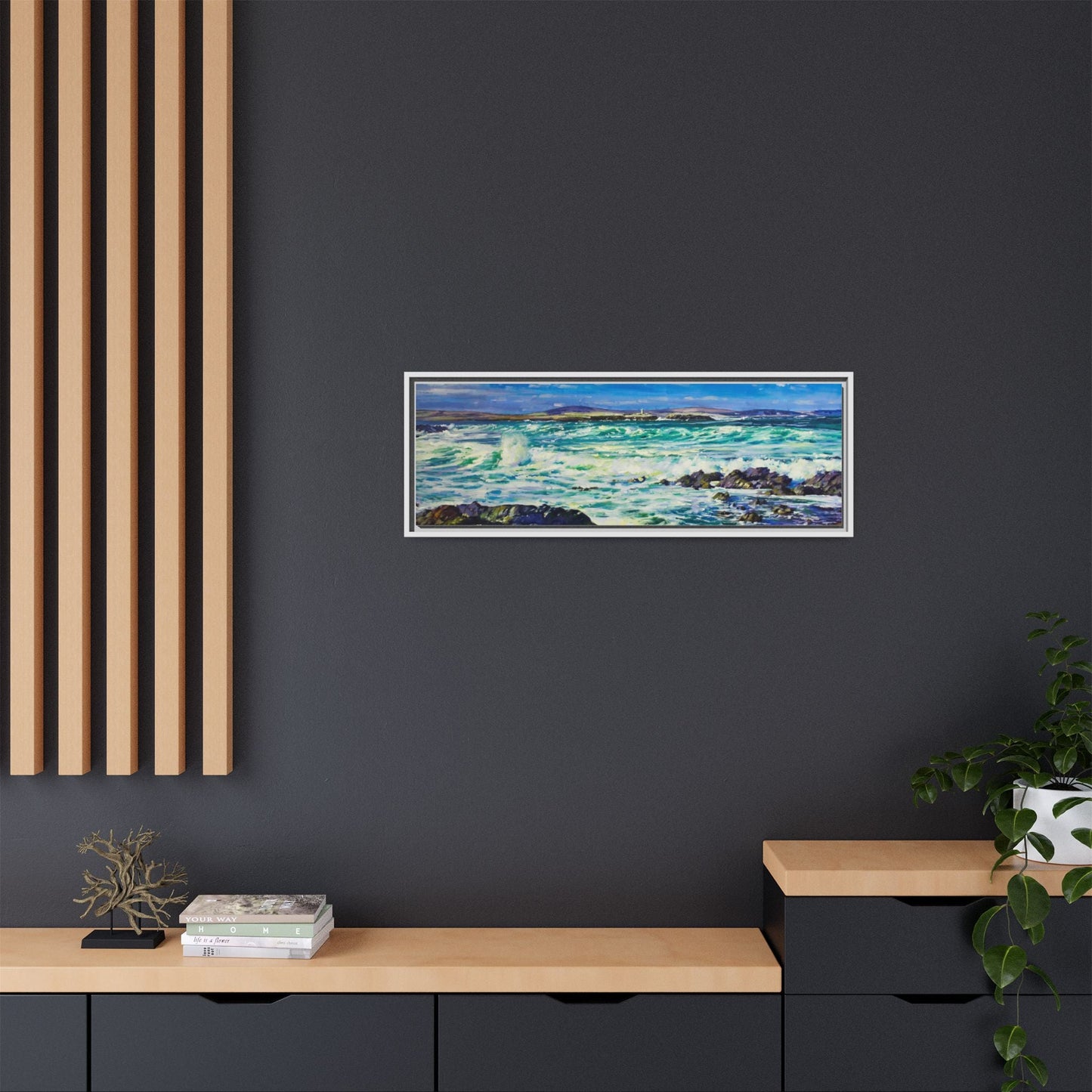 Ballyglass Lighthouse Erris wall art featuring the stunning coastal lighthouse, framed in premium materials for a perfect addition to any living space.