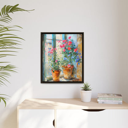 Summer Pots Wall Art - Vibrant Floral Pots for Fresh Home Décor