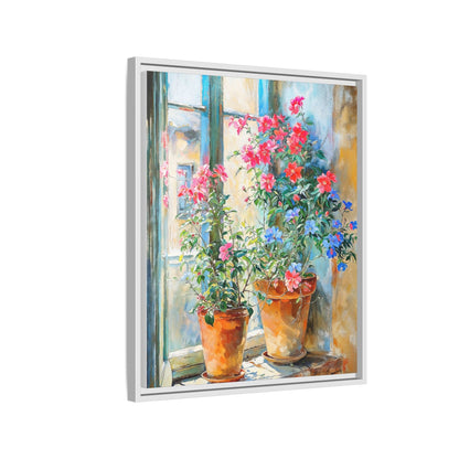 Summer Pots Wall Art - Vibrant Floral Pots for Fresh Home Décor