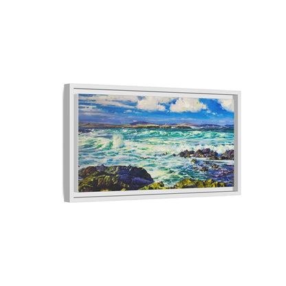 Ballyglass Lighthouse Erris wall art featuring the stunning coastal lighthouse, framed in premium materials for a perfect addition to any living space.