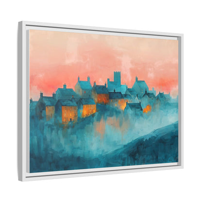 A Castle Town - Beautiful Landscape Canvas Print for all places Décor