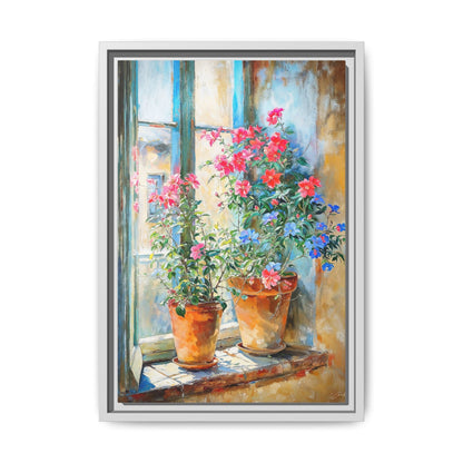 Summer Pots Wall Art - Vibrant Floral Pots for Fresh Home Décor