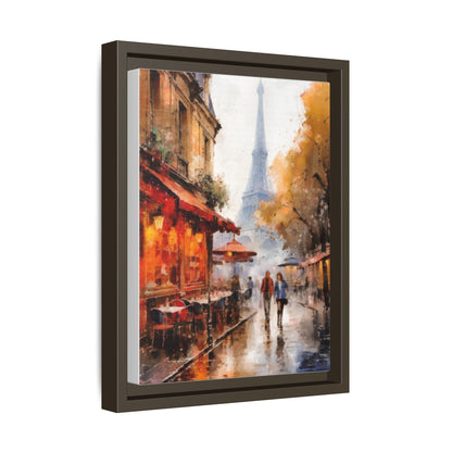 Eiffel Tower wall art featuring the iconic Paris landmark, printed on high-quality canvas to bring timeless beauty and elegance to your home décor.