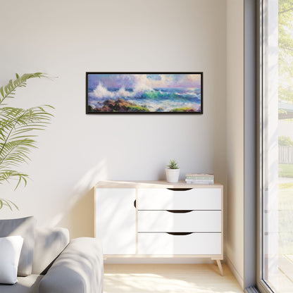 Achill Shoreline wcol wall art showcasing the stunning Irish coastal landscape, printed on high-quality canvas for a timeless and serene addition to your home décor.