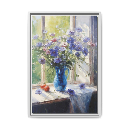 Cornflowers in a Vase