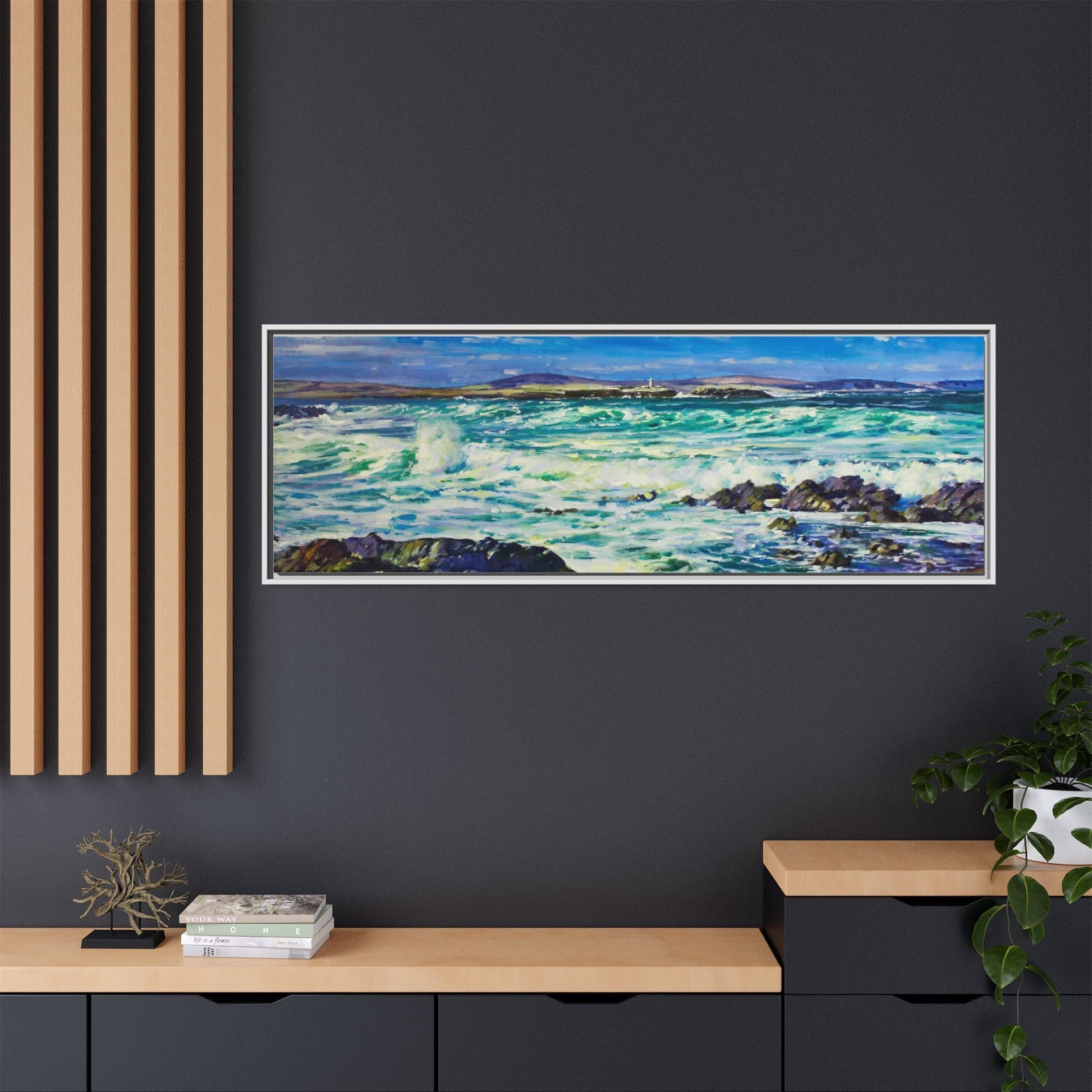 Ballyglass Lighthouse Erris wall art featuring the stunning coastal lighthouse, framed in premium materials for a perfect addition to any living space.