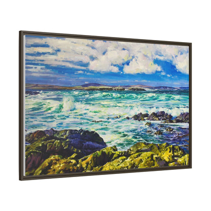 Ballyglass Lighthouse Erris wall art featuring the stunning coastal lighthouse, framed in premium materials for a perfect addition to any living space.