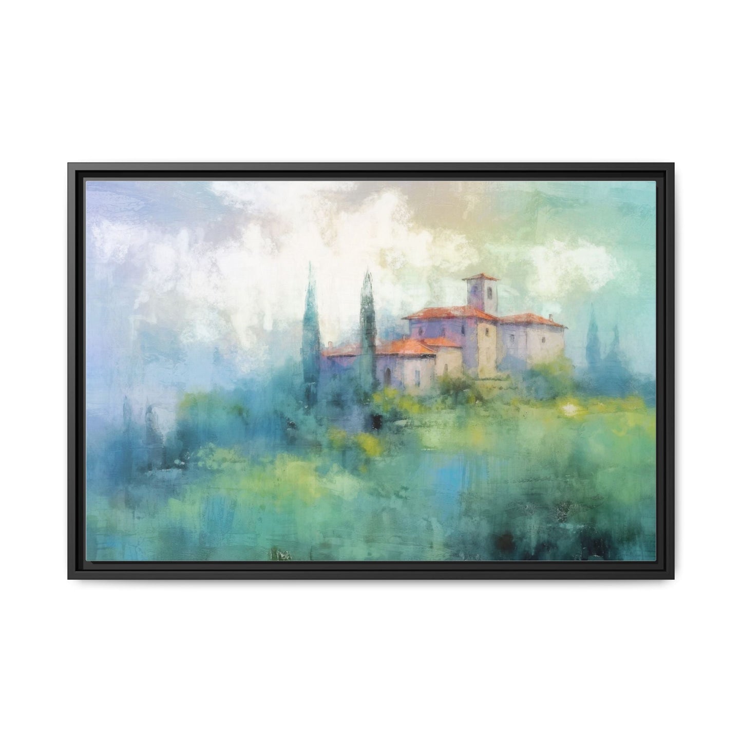 Tuscany XII - Beautiful Italian Landscape Canvas Print for Home, Office, or Living Room Décor