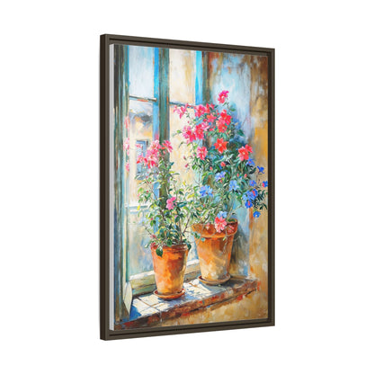 Summer Pots Wall Art - Vibrant Floral Pots for Fresh Home Décor