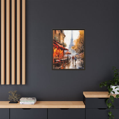 Eiffel Tower wall art featuring the iconic Paris landmark, printed on high-quality canvas to bring timeless beauty and elegance to your home décor.