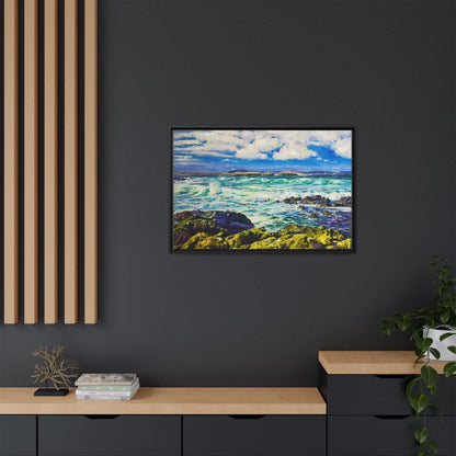 Ballyglass Lighthouse Erris wall art featuring the stunning coastal lighthouse, framed in premium materials for a perfect addition to any living space.