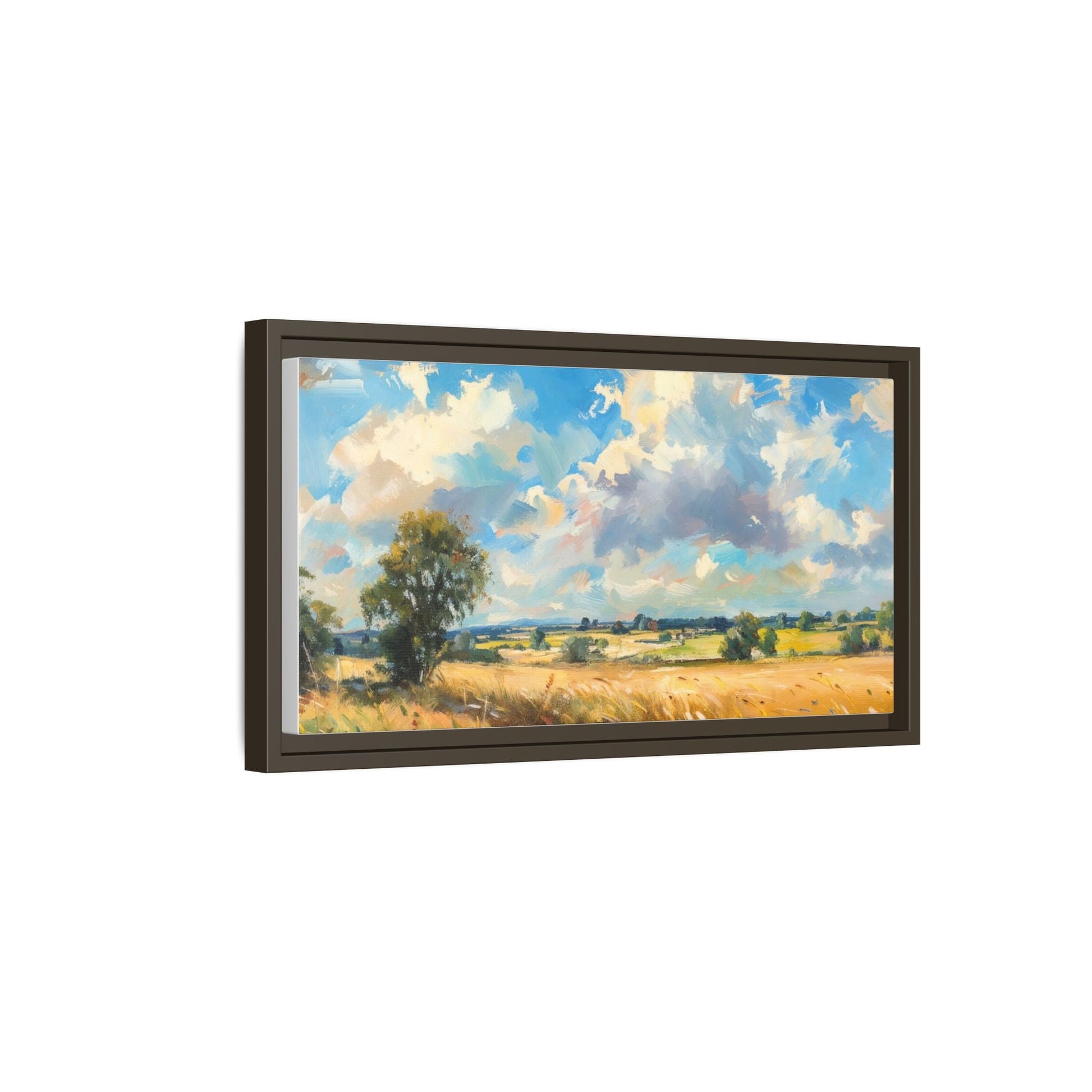 Summer Fields County Mayo Wall Art - Vibrant Irish Landscape Canvas Print