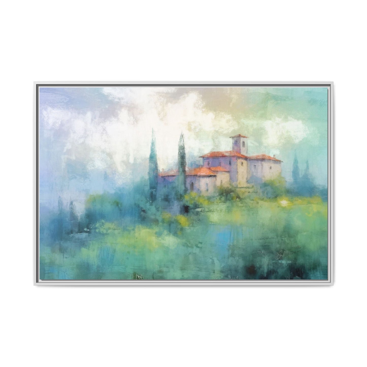 Tuscany XII - Beautiful Italian Landscape Canvas Print for Home, Office, or Living Room Décor