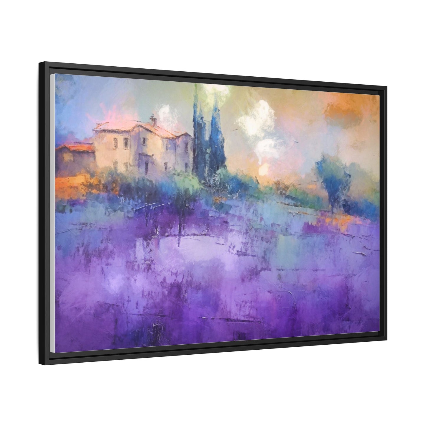 Tuscany Wall Art - Beautiful Italian Landscape Canvas Print for Home Décor