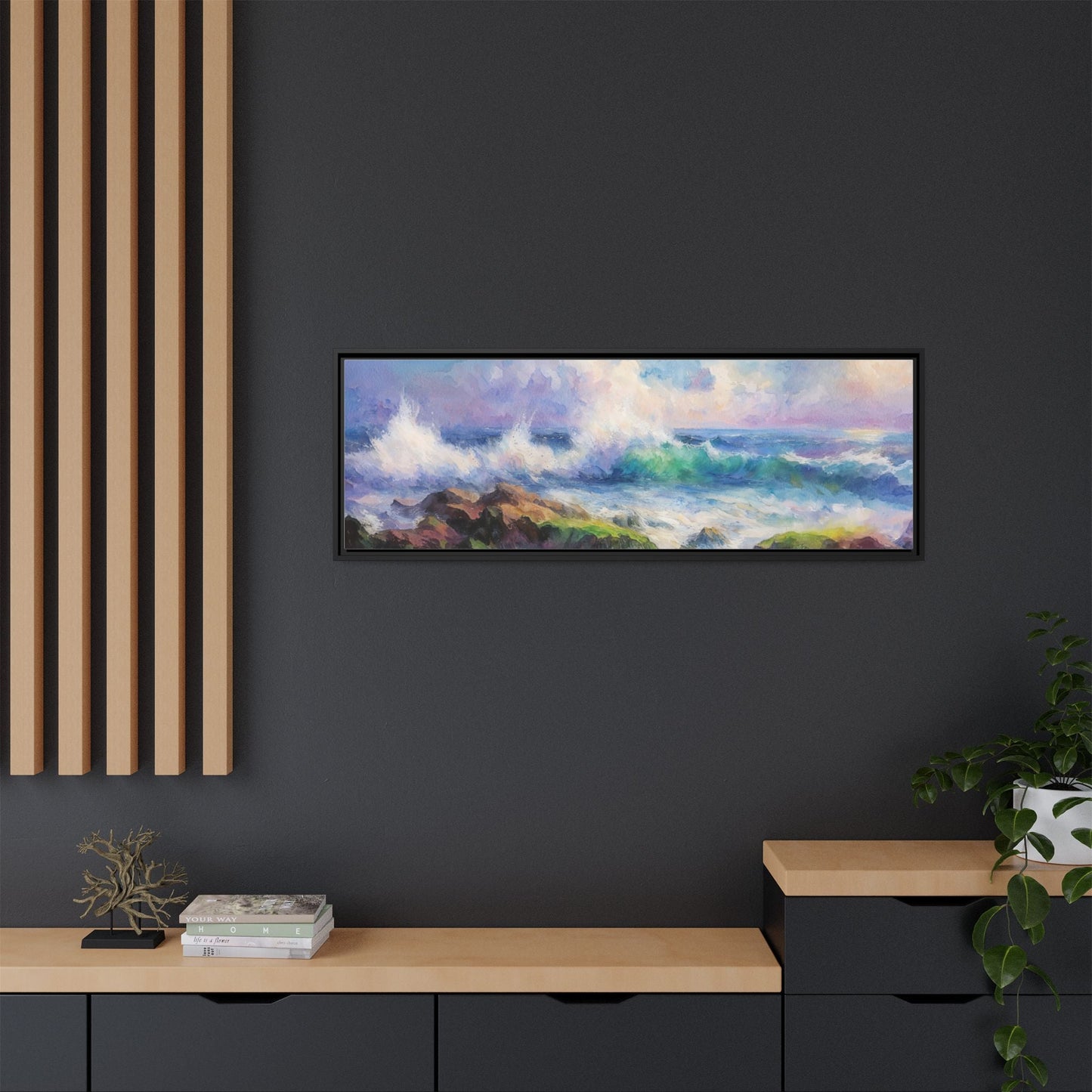 Achill Shoreline wcol wall art showcasing the stunning Irish coastal landscape, printed on high-quality canvas for a timeless and serene addition to your home décor.