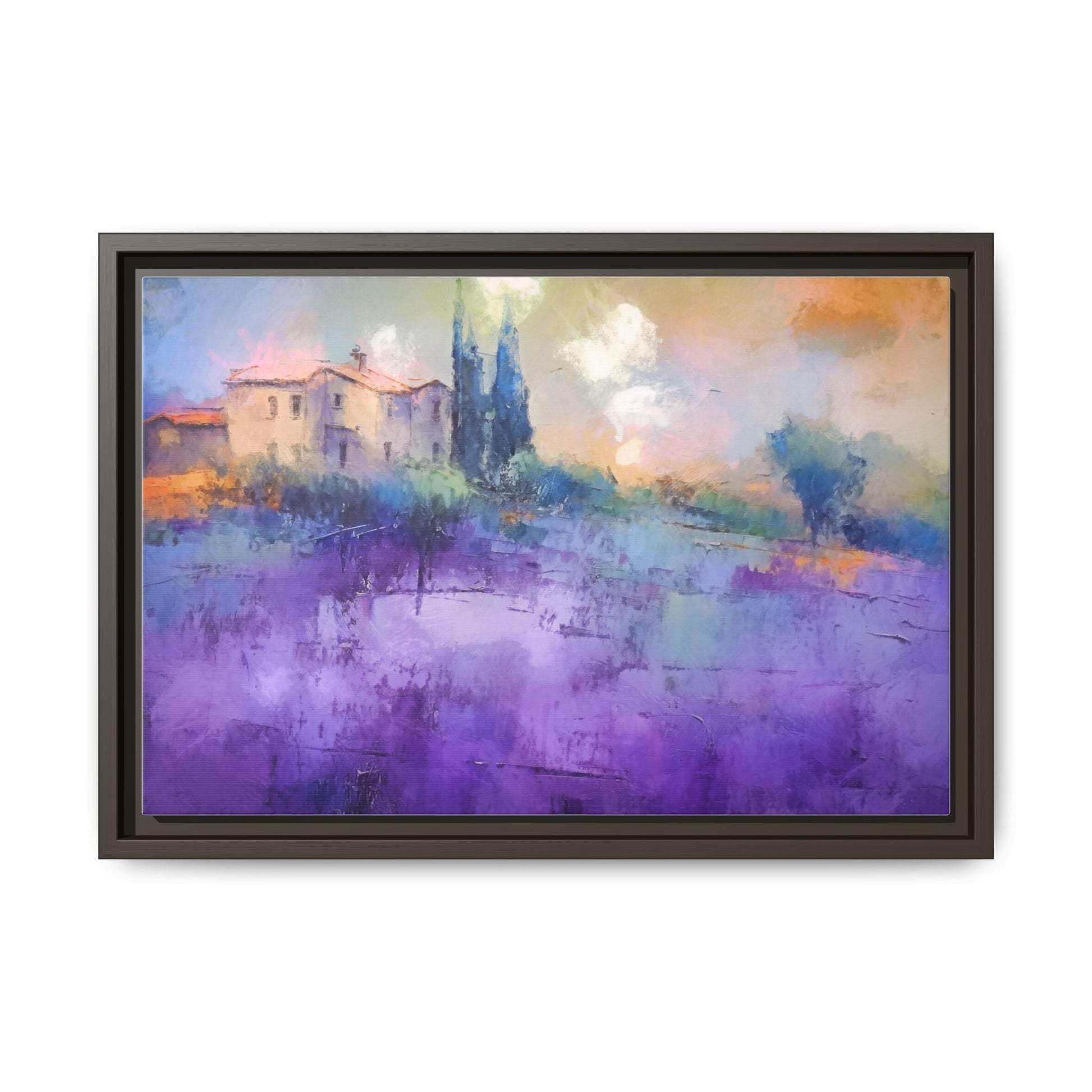 Tuscany Wall Art - Beautiful Italian Landscape Canvas Print for Home Décor