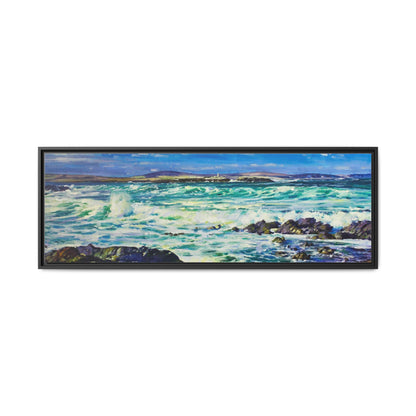 Ballyglass Lighthouse Erris wall art featuring the stunning coastal lighthouse, framed in premium materials for a perfect addition to any living space.