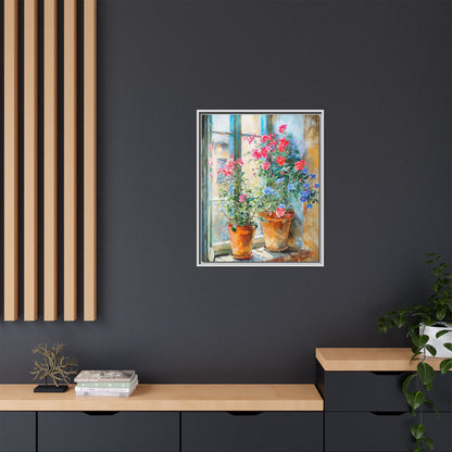 Summer Pots Wall Art - Vibrant Floral Pots for Fresh Home Décor