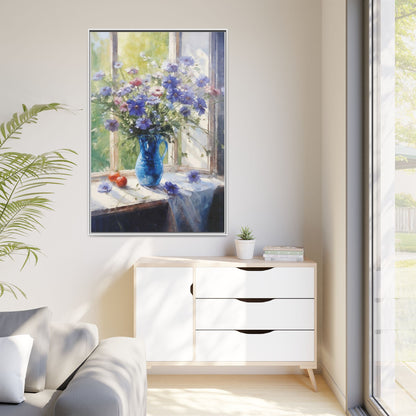 Cornflowers in a Vase