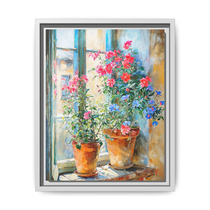 Summer Pots Wall Art - Vibrant Floral Pots for Fresh Home Décor