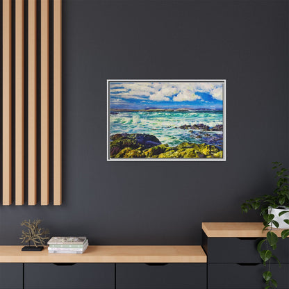 Ballyglass Lighthouse Erris wall art featuring the stunning coastal lighthouse, framed in premium materials for a perfect addition to any living space.